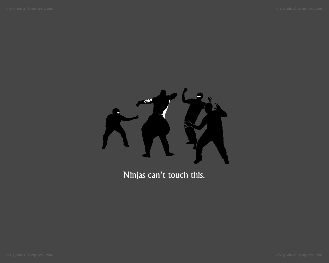 Ninjas can't touch this