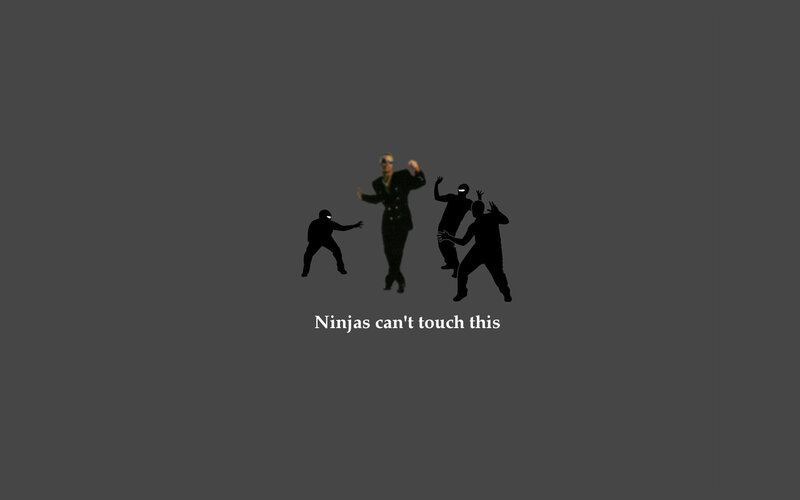 Ninjas can't touch this