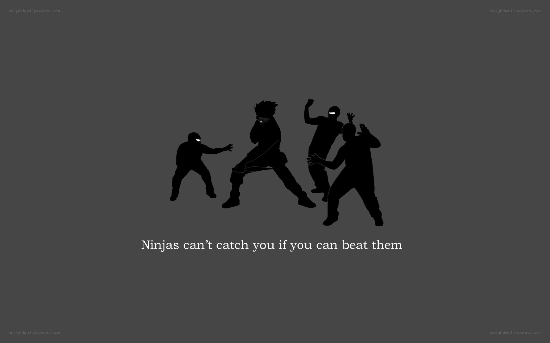 Ninjas in combat