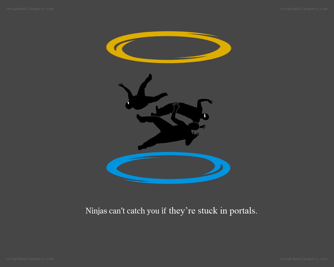 Ninjas in portals