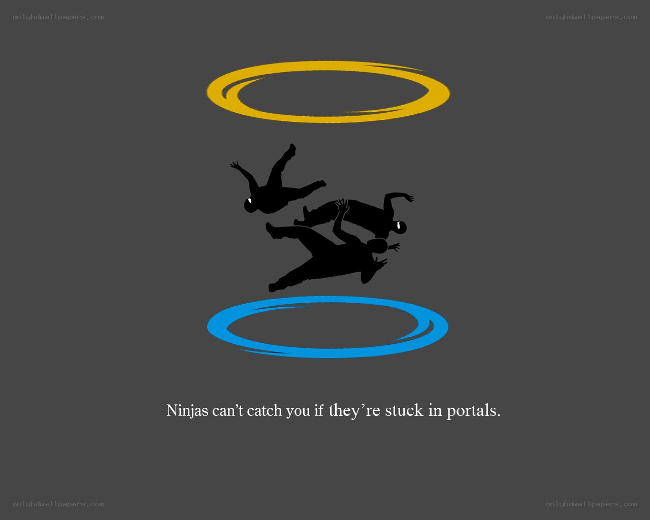Ninjas in portals