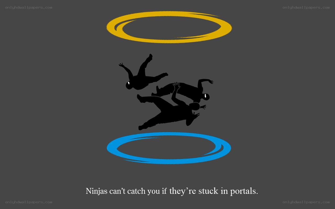 Ninjas in portals
