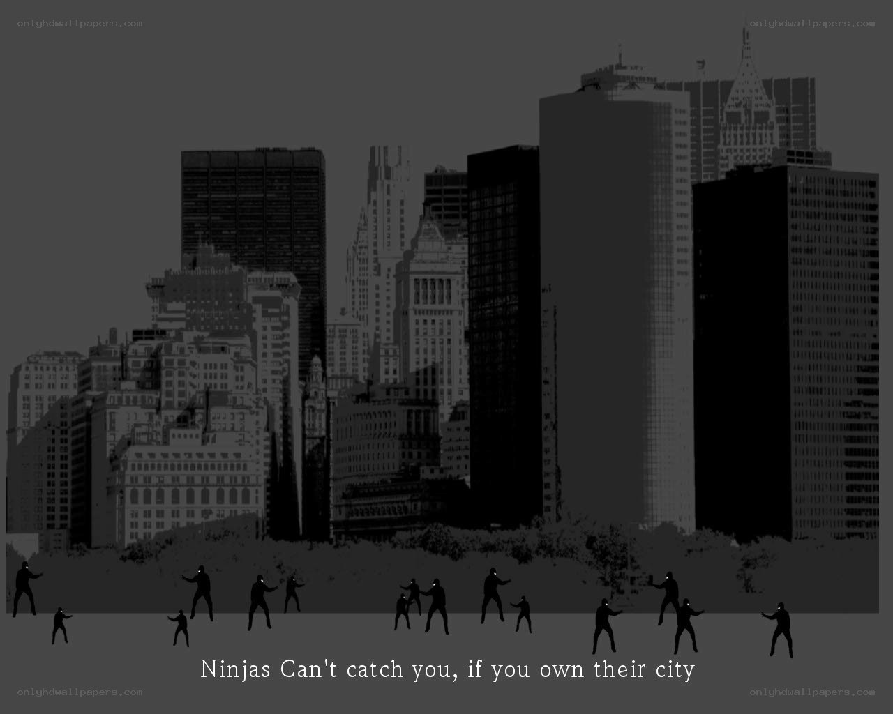Ninjas in the city