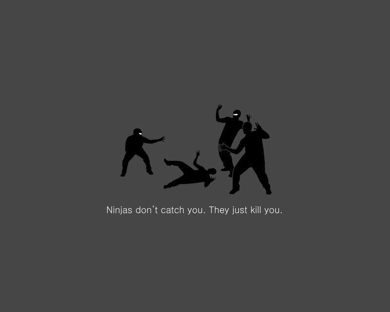 Ninjas killing victim