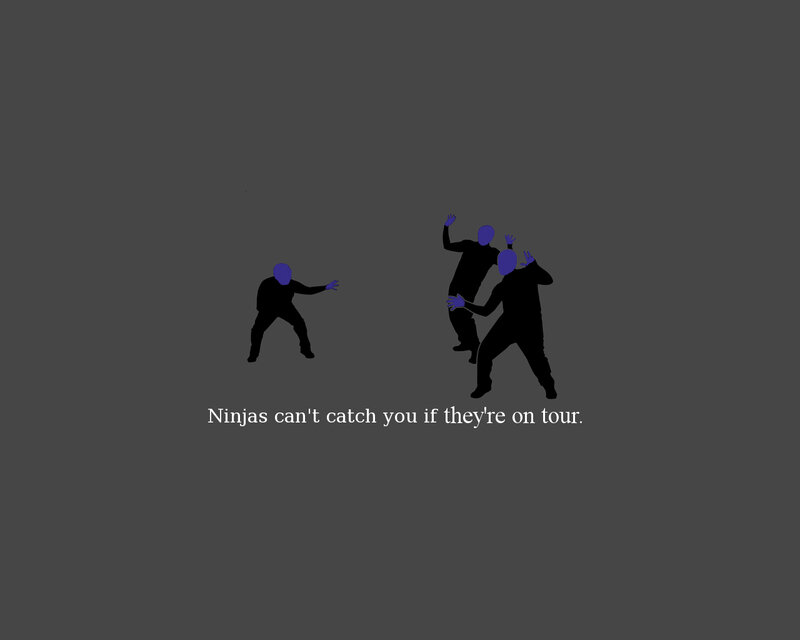 Ninjas on tour