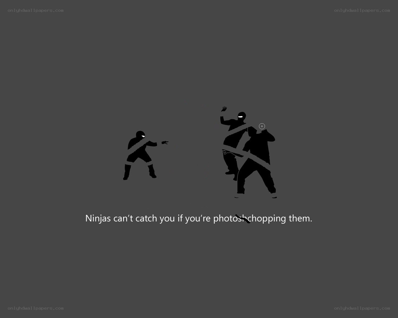 Ninjas photoshopped