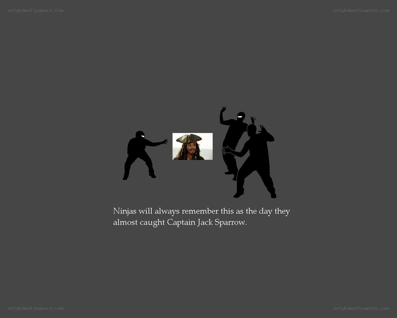 Ninjas vs Captain Jack