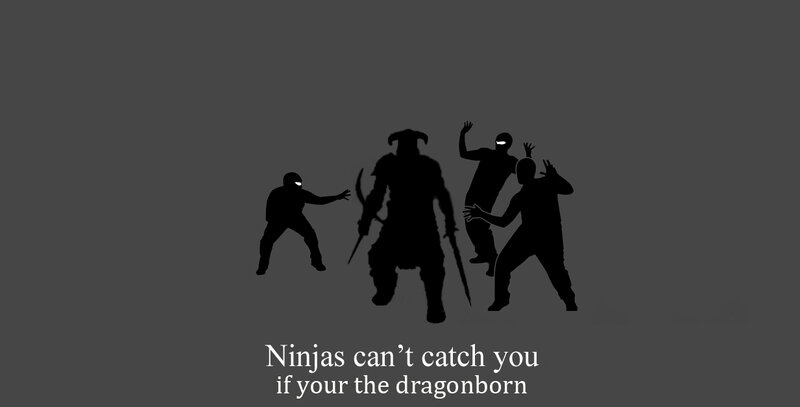 Ninjas vs Dragonborn