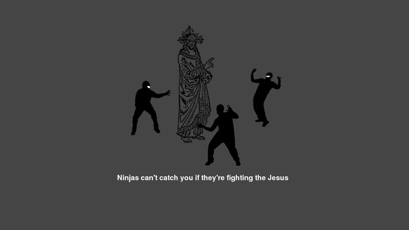 Ninjas vs Jesus