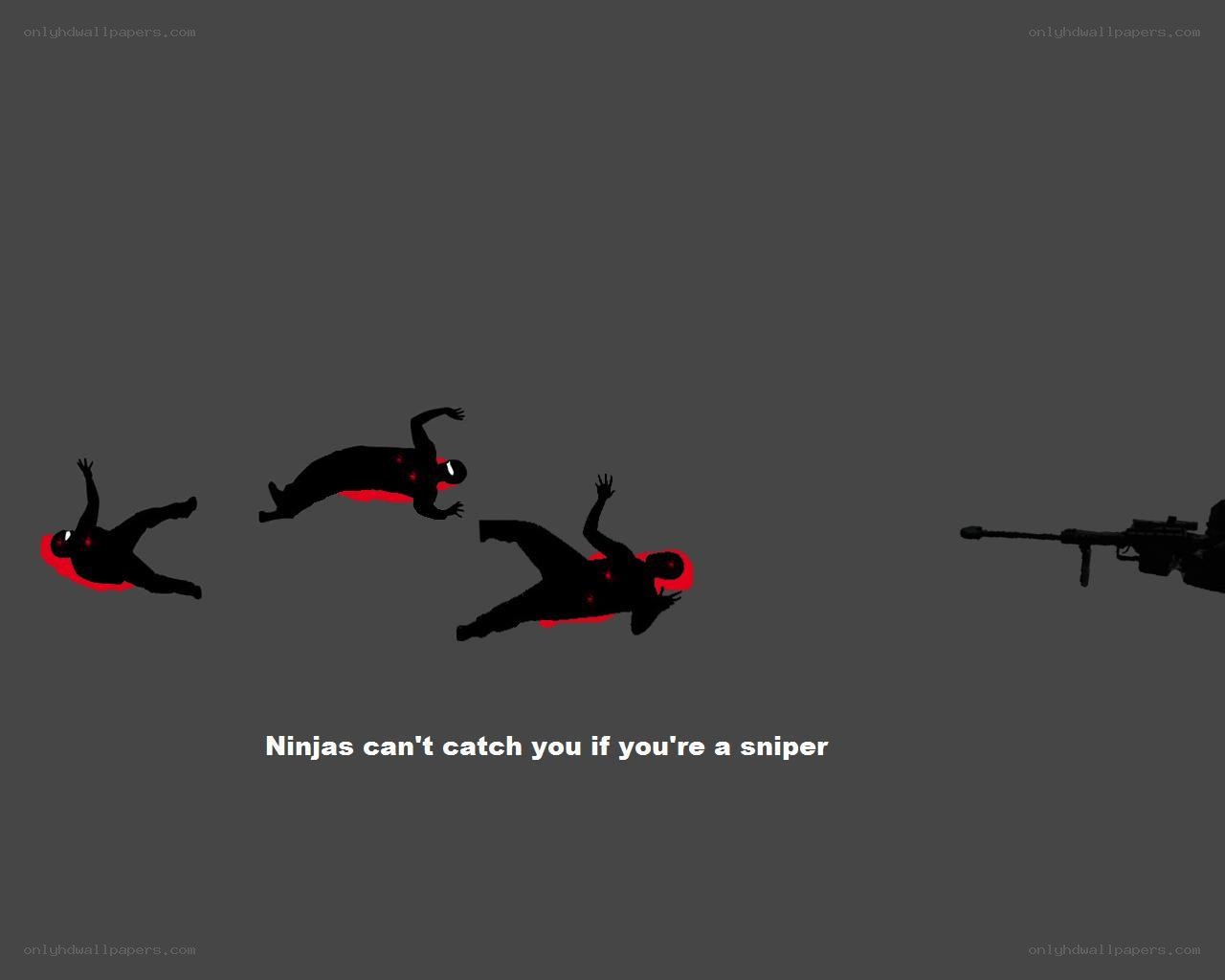Ninjas vs sniper
