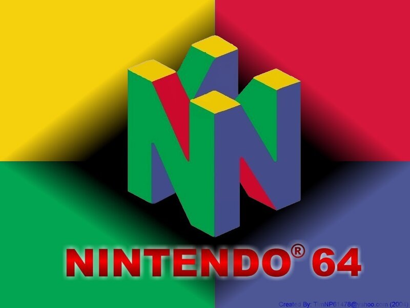 Nintendo 64 Logo — Red