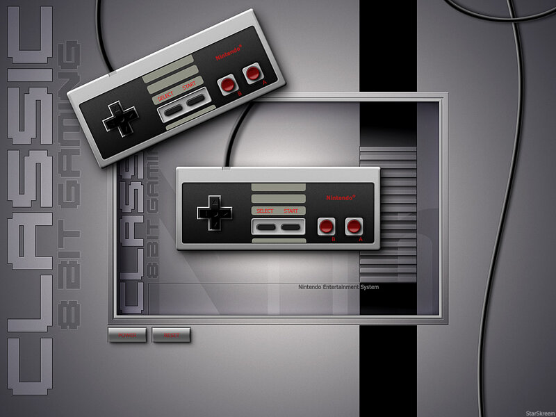 Nintendo Controller and Console — Gray