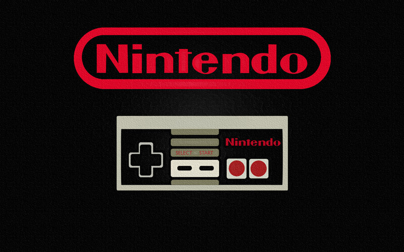 Nintendo controller and logo