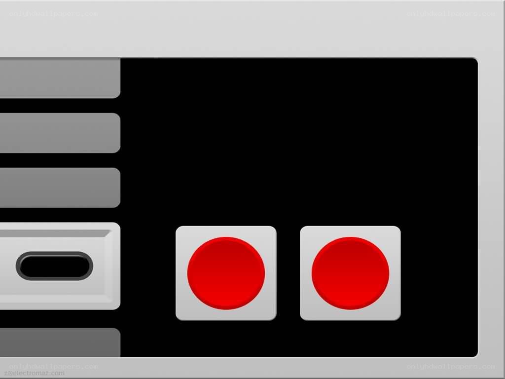 Nintendo controller close-up