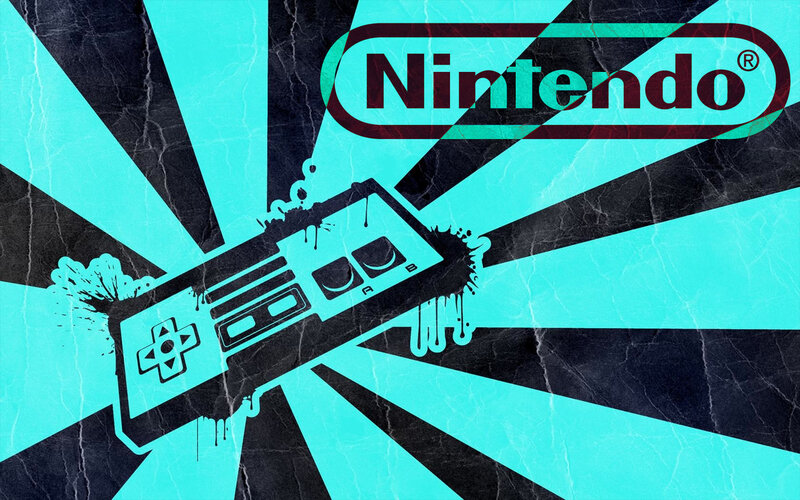 Nintendo Controller — Cyan
