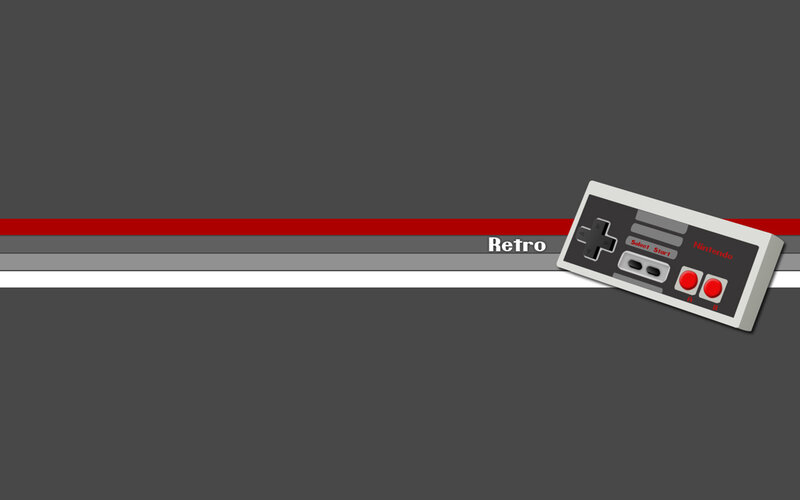 Nintendo Controller — Gray, Retro