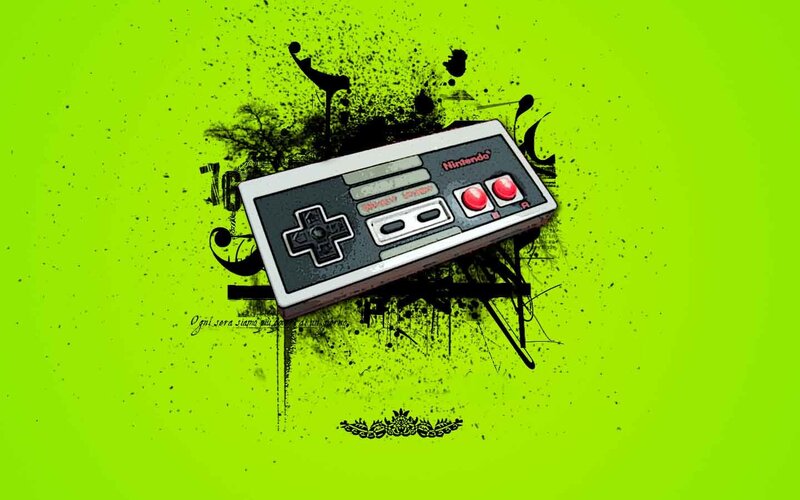 Nintendo Controller — Lime Green