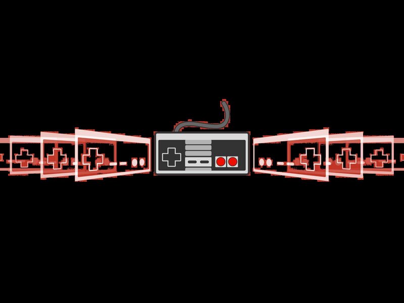 Nintendo controller pattern