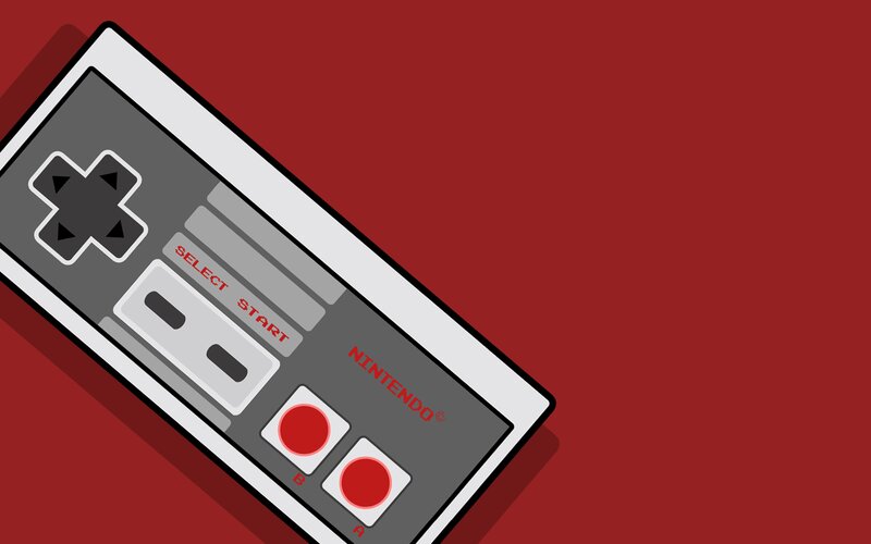 Nintendo Controller — Red