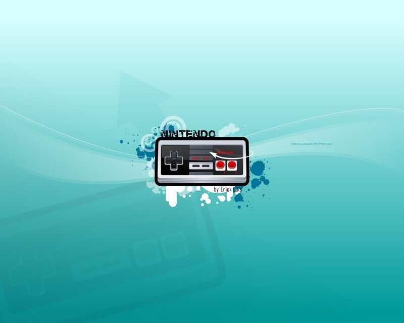 Nintendo controller wallpaper