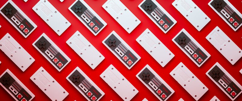 Nintendo Controllers — Red