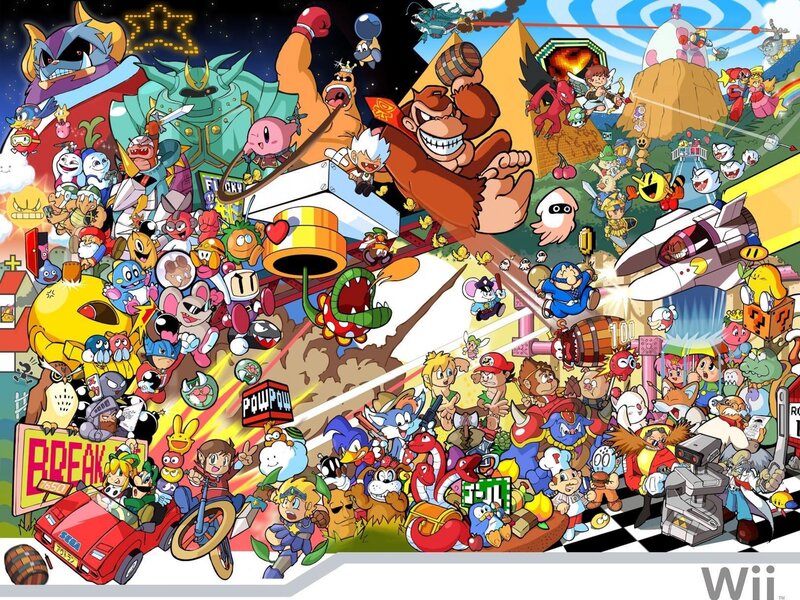 Nintendo crossover art