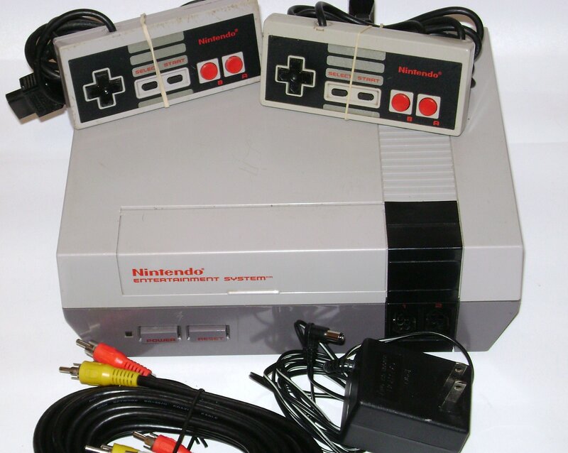 Nintendo Entertainment System console