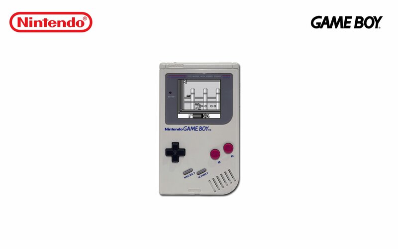 Nintendo Game Boy — Gray, Neutral, Photograph