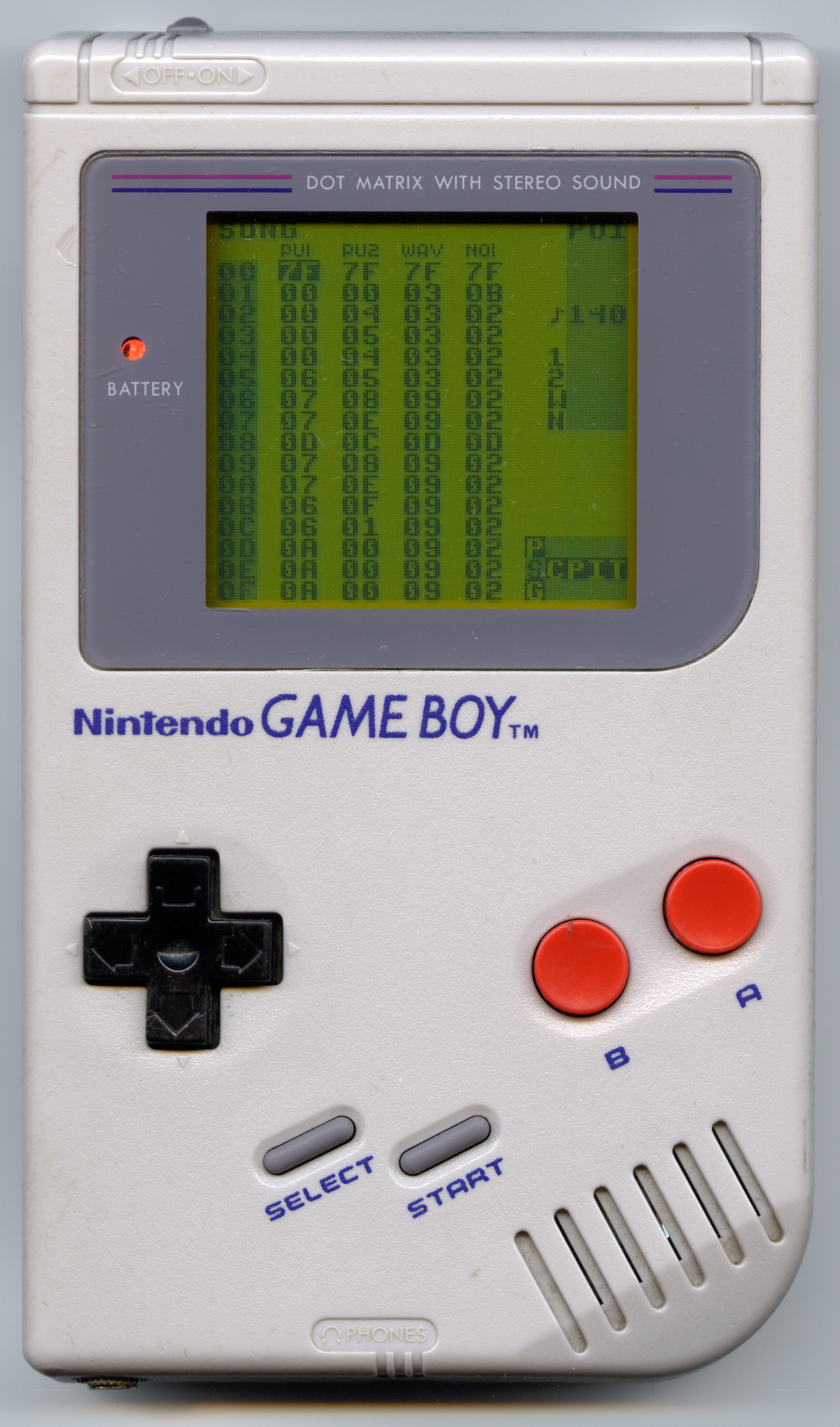 Nintendo Game Boy handheld console