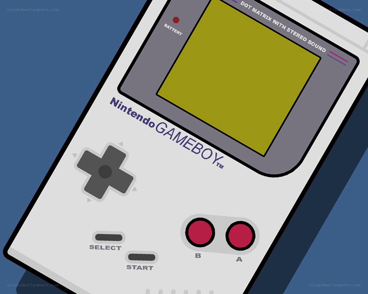 Nintendo Game Boy illustration