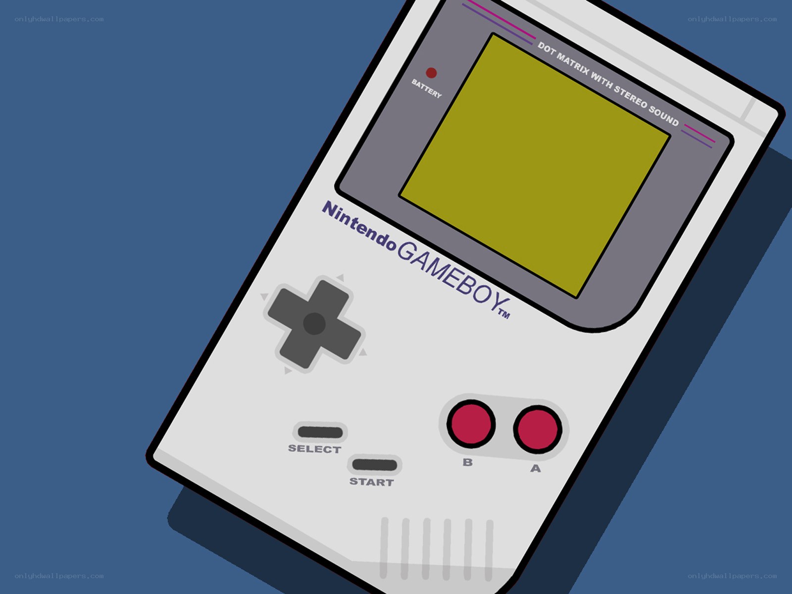 Nintendo Game Boy illustration