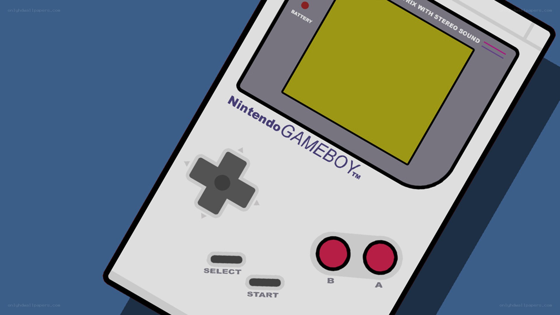 Nintendo Game Boy illustration