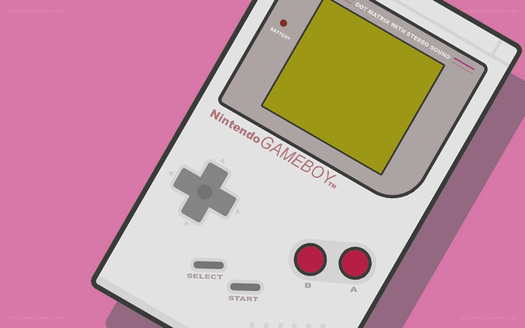 Nintendo Game Boy illustration
