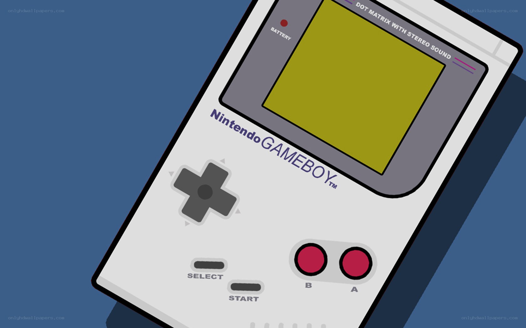 Nintendo Game Boy illustration
