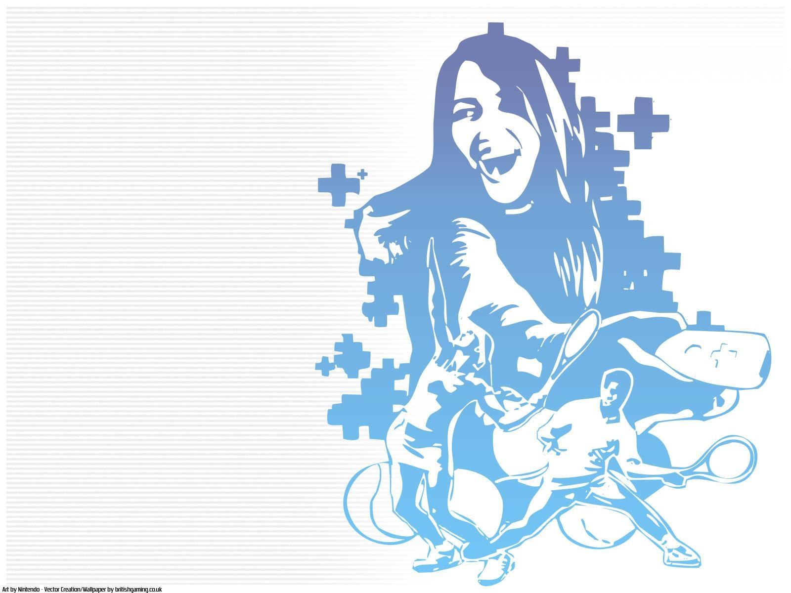 Nintendo gaming art illustration