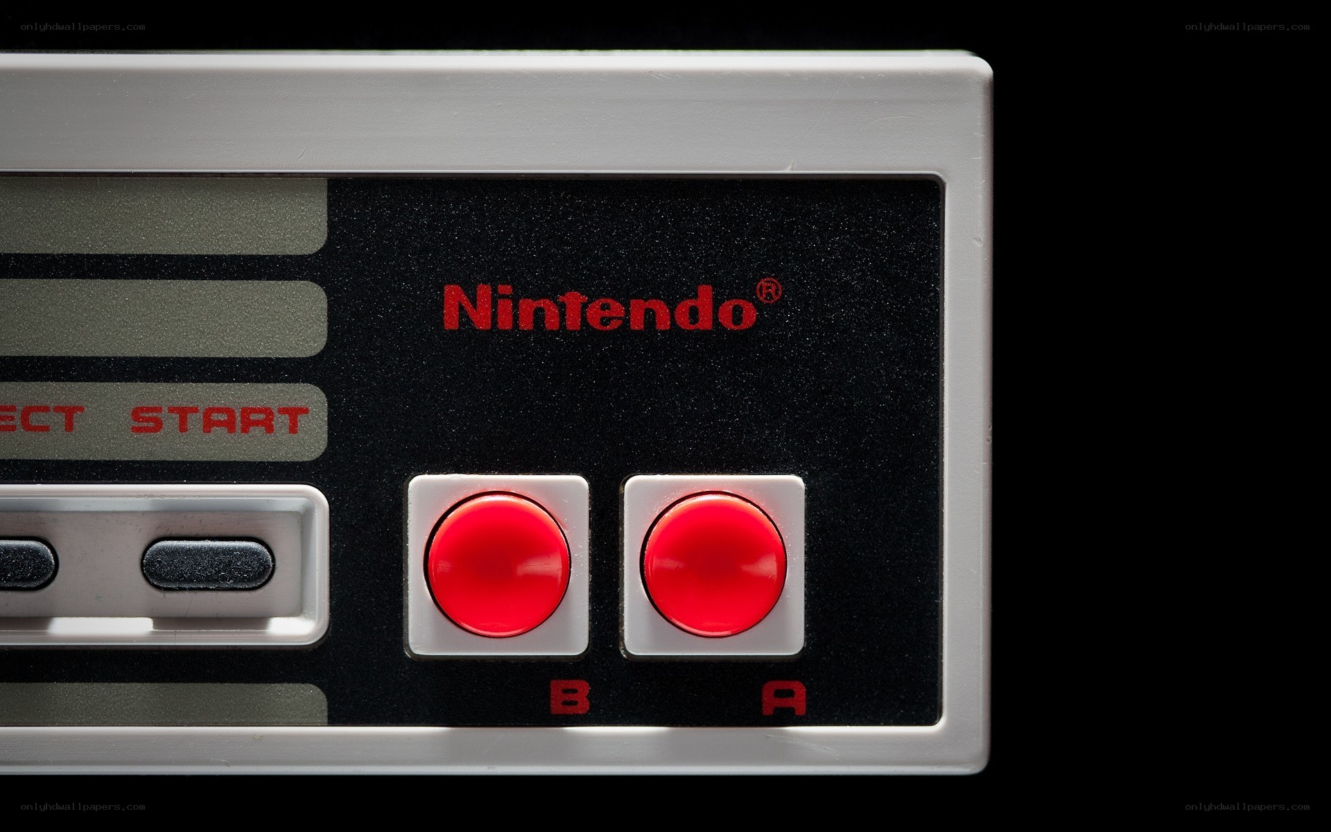 Nintendo NES controller close-up