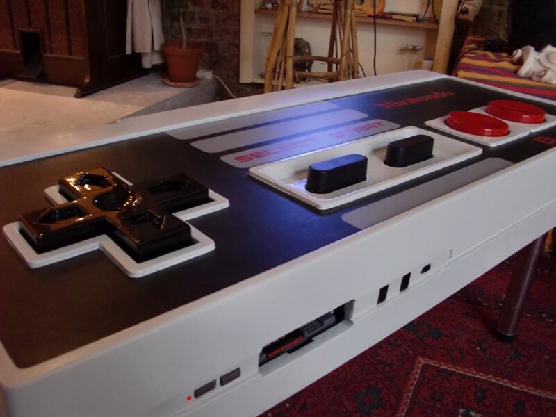 Nintendo NES controller table