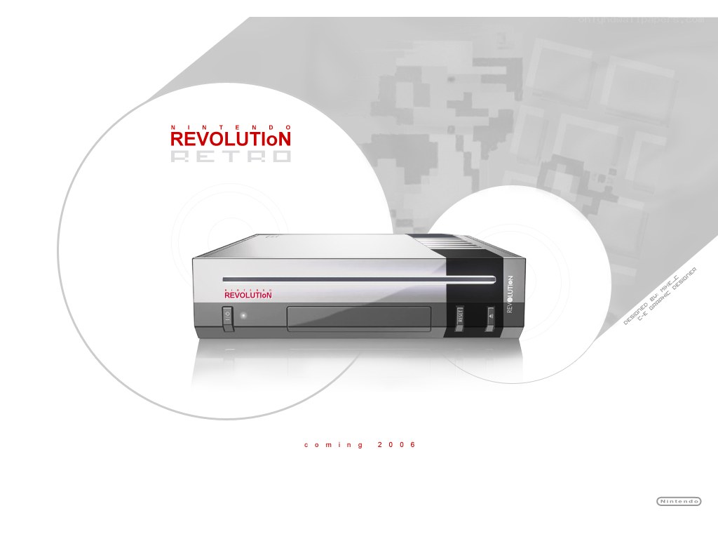 Nintendo Revolution Retro console