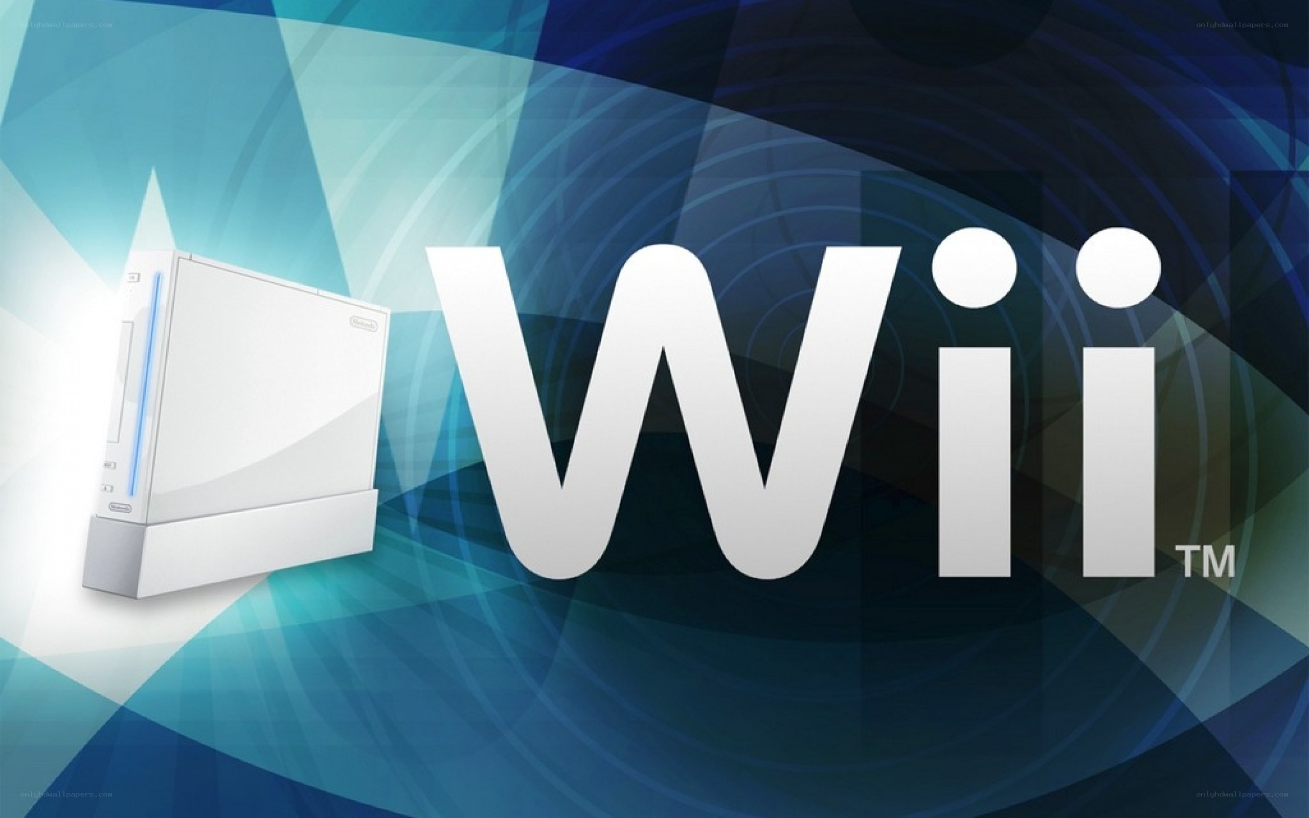 Nintendo Wii console and logo