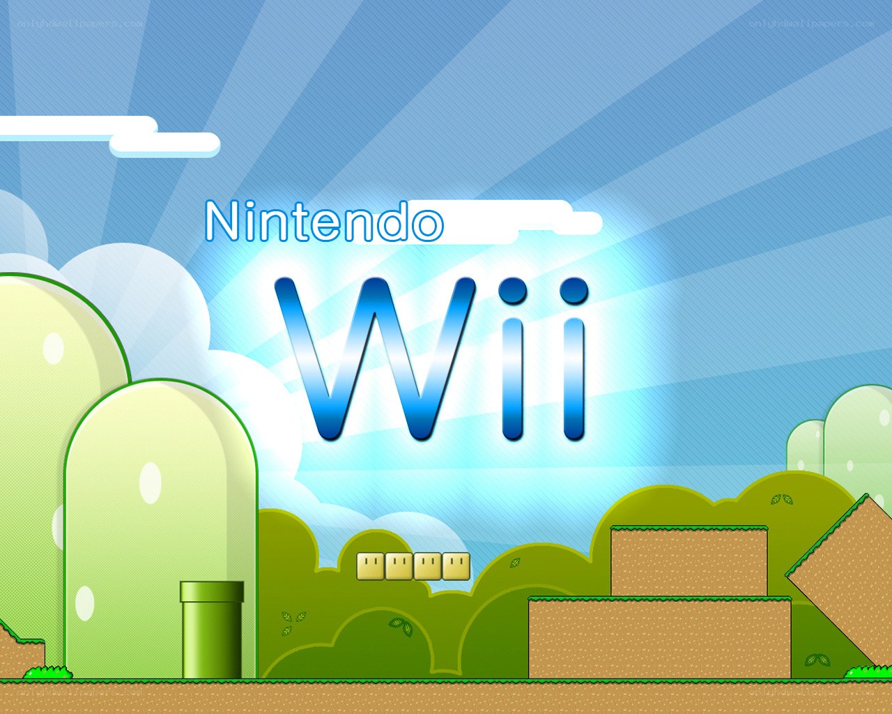 Nintendo Wii title screen