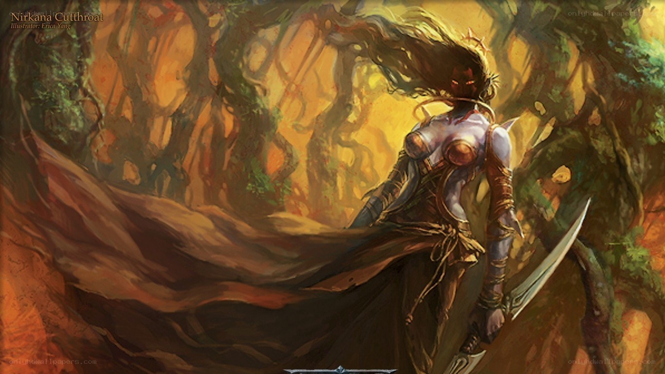 Nirkana Cutthroat in the forest