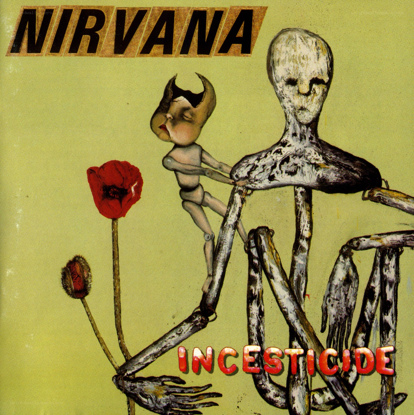 Nirvana album cover art