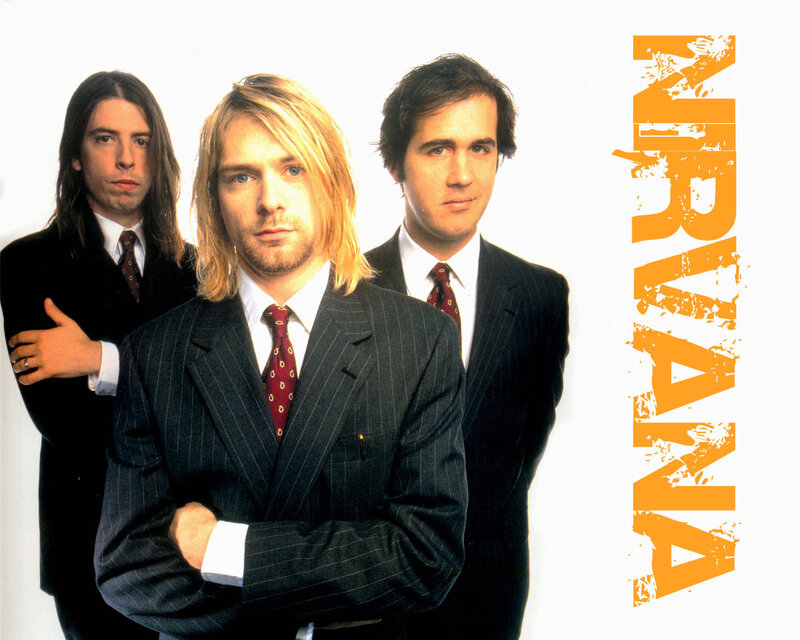 Nirvana band portrait