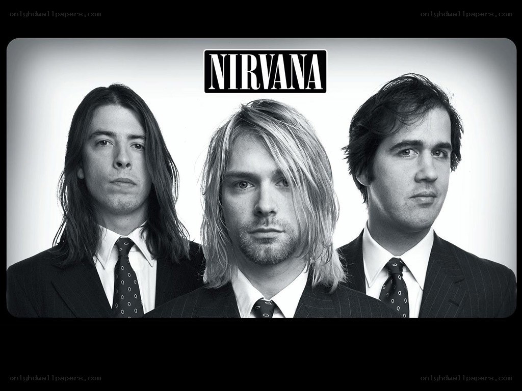 Nirvana band portrait