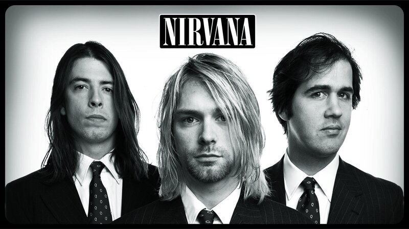 Nirvana band portrait