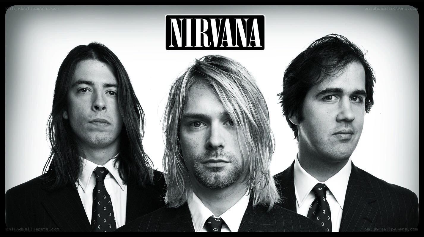 Nirvana band portrait
