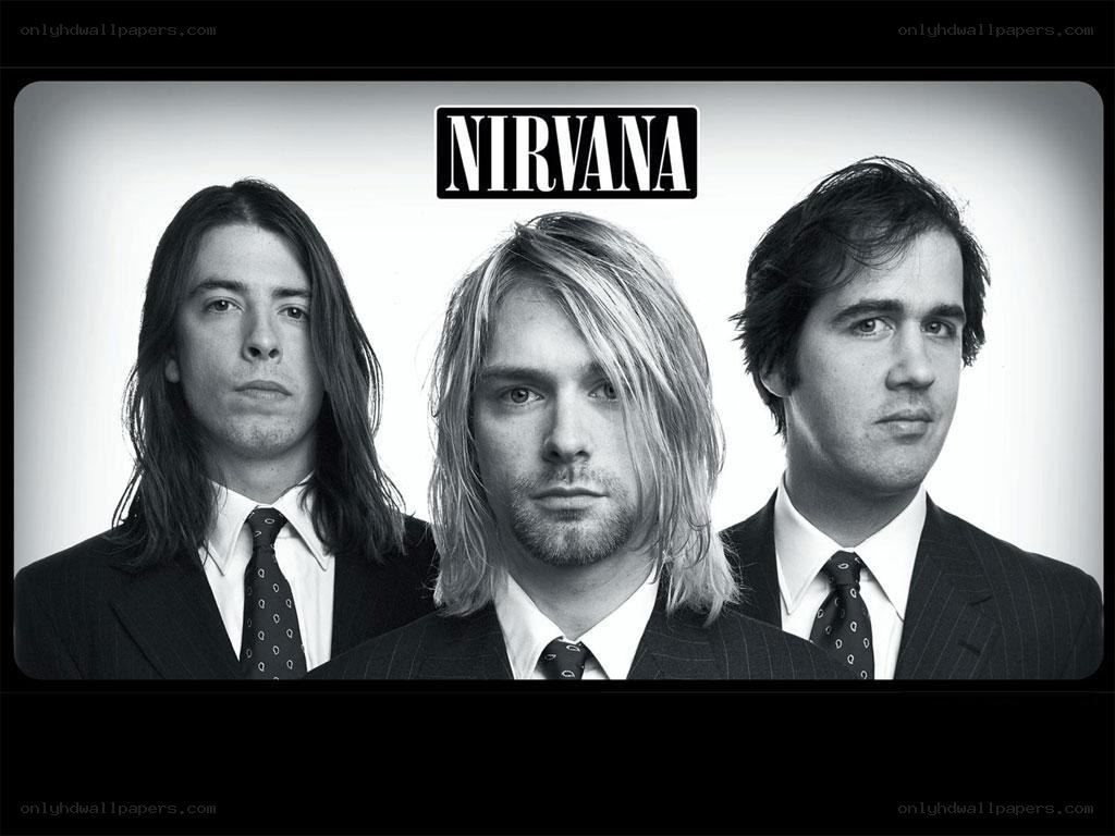 Nirvana band portrait