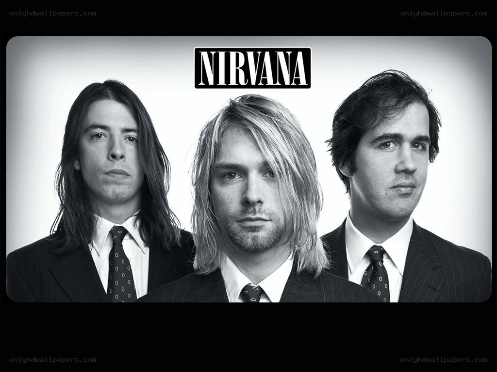 Nirvana band portrait