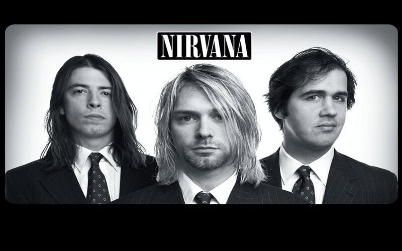 Nirvana band portrait