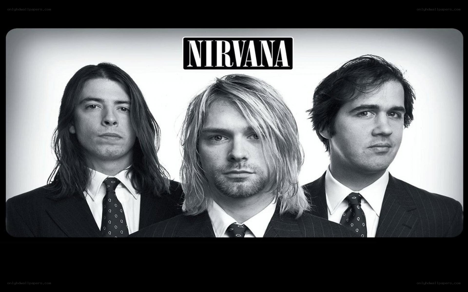 Nirvana band portrait